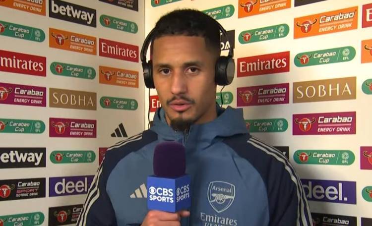 阿森纳晋级背后：萨利巴畅谈联赛杯征程与热门球员展望